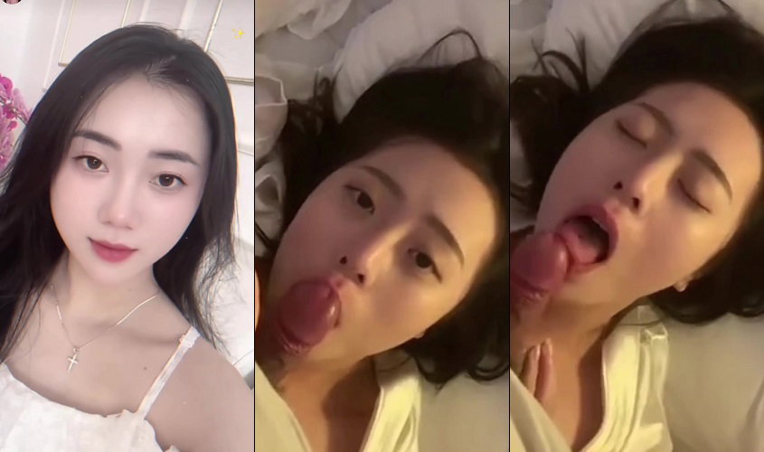 Em tiktoker dễ thương bắt em bú rồi còn trêu em